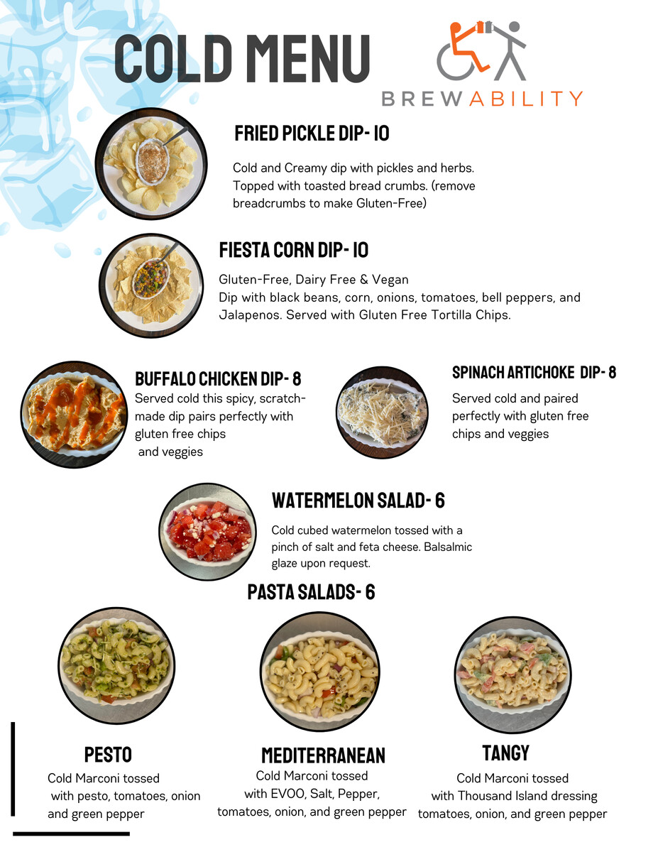 Summer Cold Menu